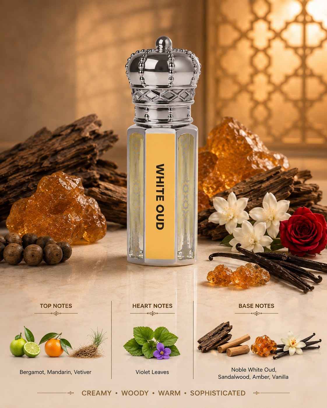White Oud – Luxury Concentrated Ittar